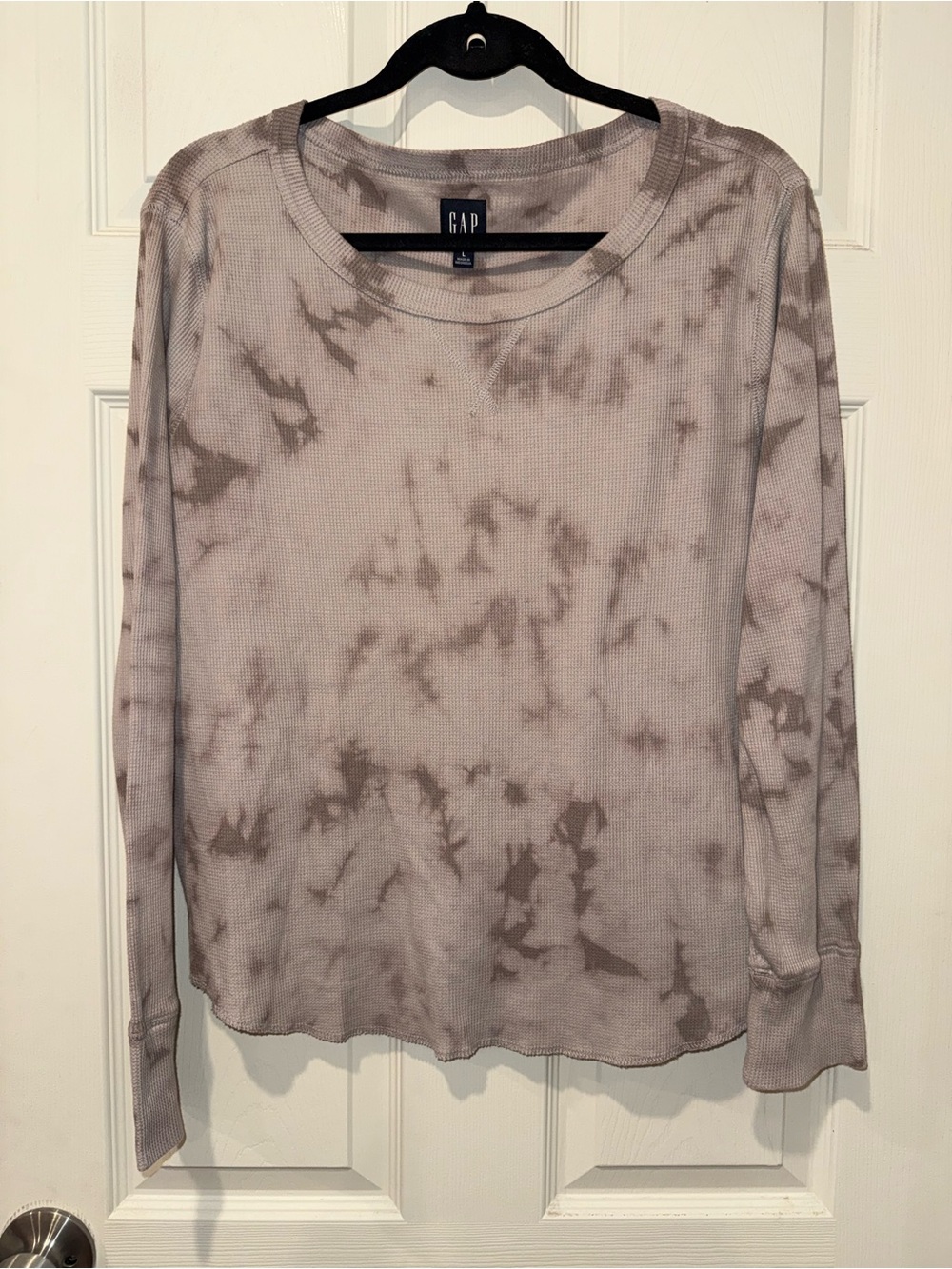 GAP Tie-Dye Long Sleeve Shirt, Size L